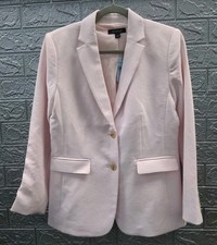 New Ann Taylor The Greenwich Blazer In Textured Crepe Size 4P