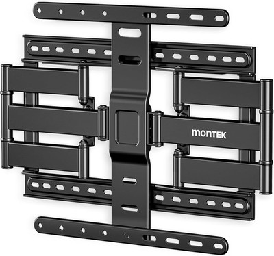 monTEK 1.1'' Ultra Slim TV Wall Mount for 37-75 Inch TVs, 132lbs Heavy Duty