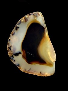 Montana Agate Slab  Lapidary Rough Gemstone Display Piece