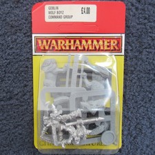 1992 Marauder Goblin Wolf Boyz Command Group Games Workshop Warhammer Army MIB