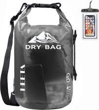 Waterproof Dry Bag Clear Roll Top Floating Beach Kayak Backpack With Phone Case