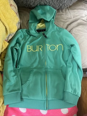 Burton Dry Ride Zip-Up Hoodie Size Medium