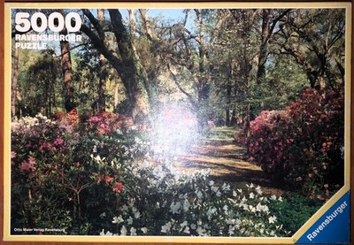 Ravensburger Puzzle 5000 Teile: Park #17 411 9  1985