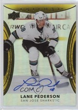 2022-23 Upper Deck Trilogy Gold Auto Lane Pederson #61 Auto 1q2