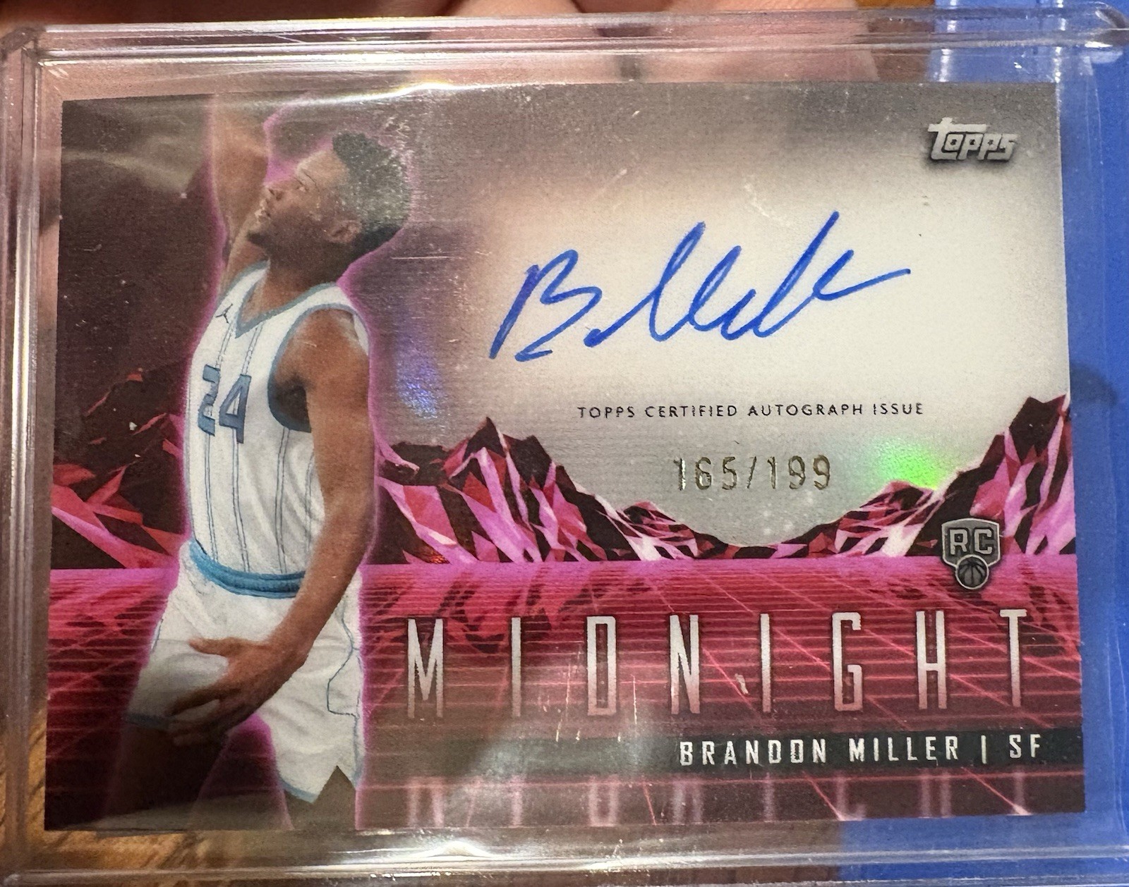 2023-24 Topps Midnight - Horizon Twilight Brandon Miller #RHS-BM RC AUTO /199