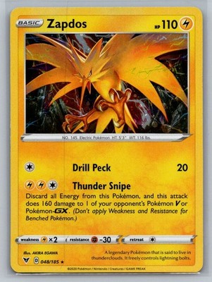 Zapdos (Cosmos Holo) Promo Miscellaneous Cards & Products 048/185 LP