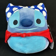 Squishmallows Disney Stitch Laundry Super Hero Plush 8" Soft Stuffed Animal Toy