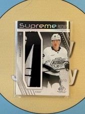 2025-26 UPPER UD Game USED HOCKEY SUPREME PATCHES BRANDT CLARKE - SP-BC 5/15