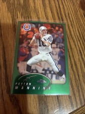 2002 Topps Chrome Peyton Manning #128 Indianapolis Colts HOF 