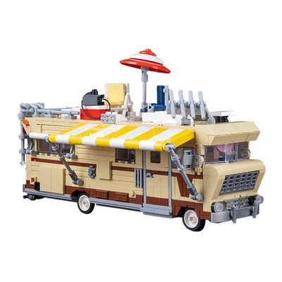 MOC The Walking Dead Dale RV Building Blocks TV Show Series Model Car Bricks #
