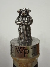 WhistlePig The Boss Hog SAMURAI SCIENTIST Pewter Stopper