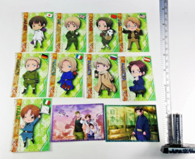 Hetalia Axis Powers Trading Card set lot Japan USA UK China