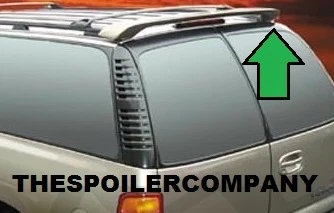 Spoiler For Suburban Tahoe 00-06 Yukon Denali 02-06 Rear Roof Unpainted Primer - Image 3 of 4