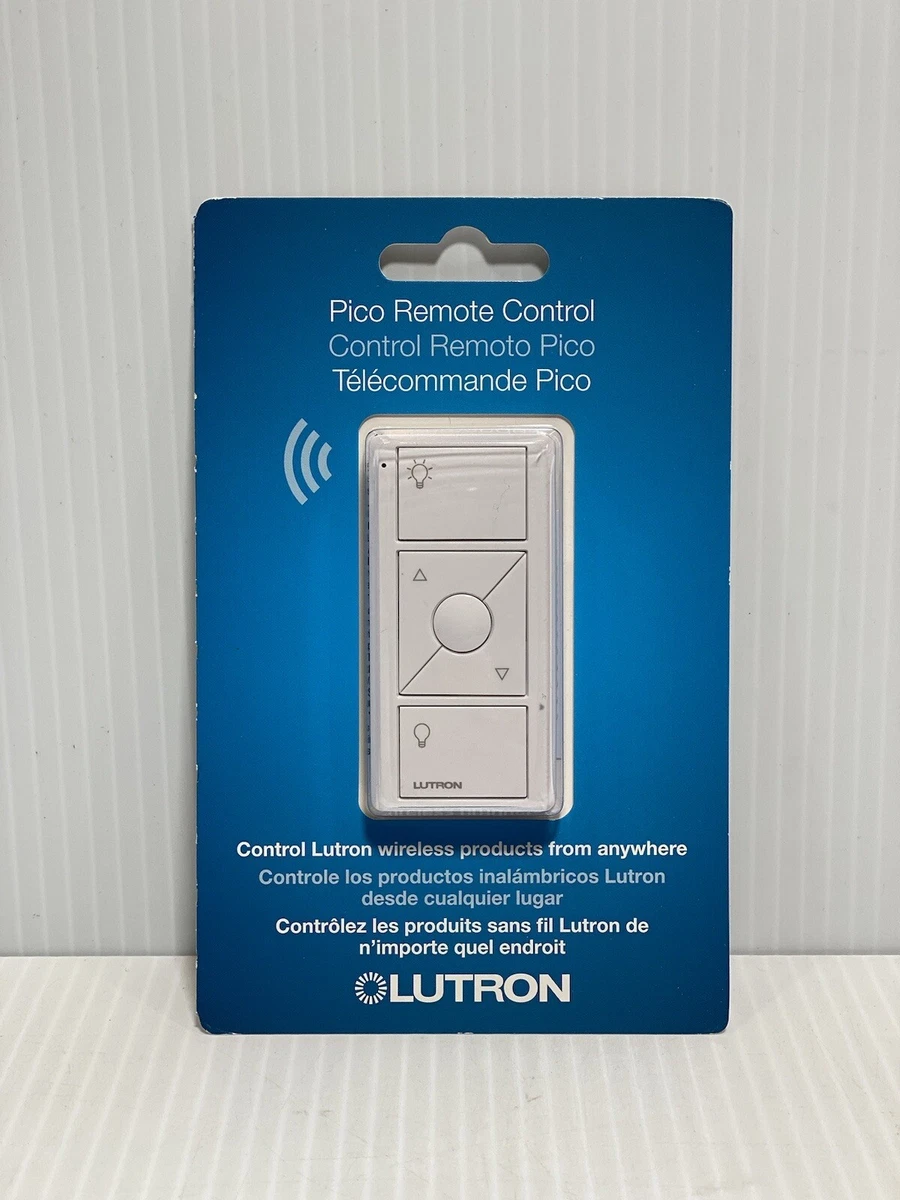Lutron Pico Remote Control Light Switch For Caseta Wireless Dimmer Wall White