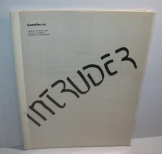 Intruder Arcade MANUAL Original Game Plan 1980 Video Game With Schematics