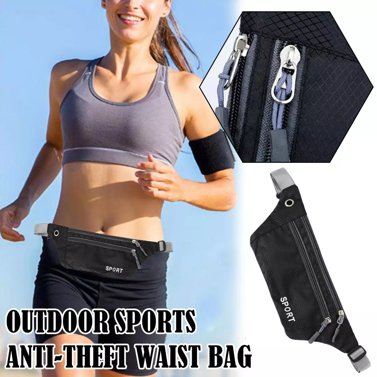 Fit zip waist pouch new arrivals