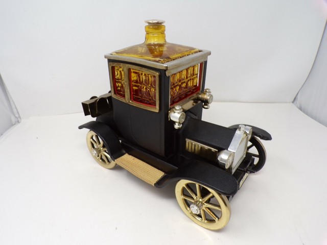 Vintage antique 1915 Ford Car Liquor decanter Japan music works! 402 | eBay