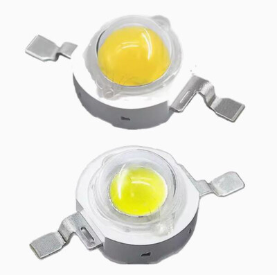 1W3W Dual Gold Draht High-Power Farbe LED Perle Kupfer Halterung Blau/Grün Licht