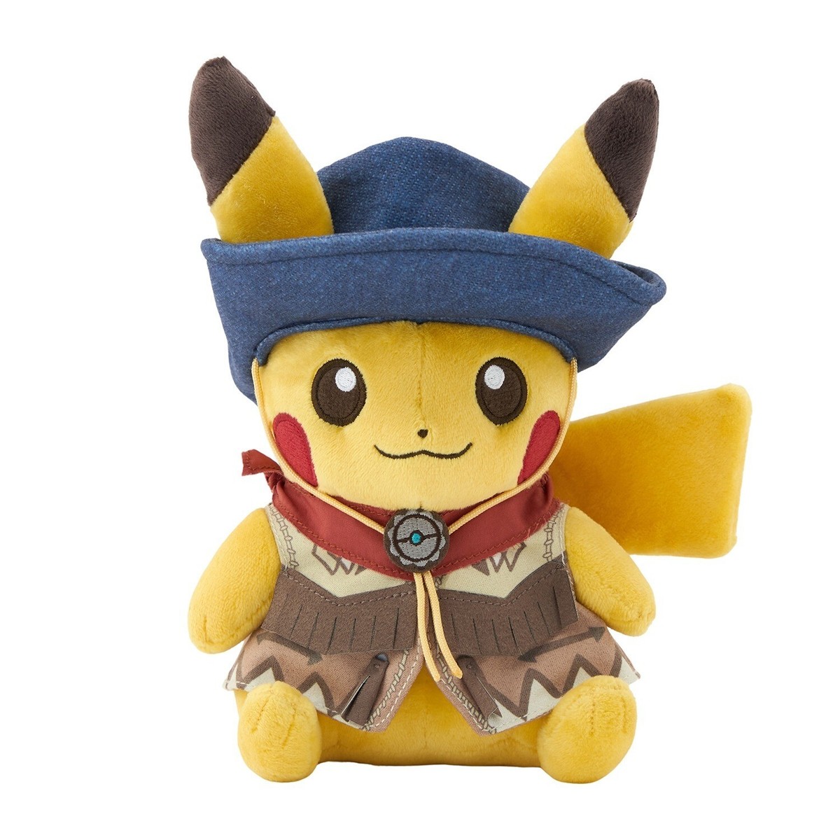 Pokemon Center Original Run Run ! Desert Pikachu Plush Doll JAPAN