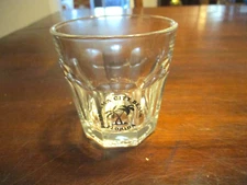 PANAMA CITY BEACH FLORIDA VINTAGE CLEAR MIXDRINK SOUVENIR LIBBY DURATUFF GLASS