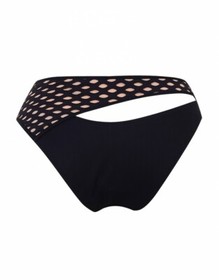 Agent Provocateur LOPEZ Bikini Set 36B & L/4 NWT Black Orig. $530 RARE! [S7]
