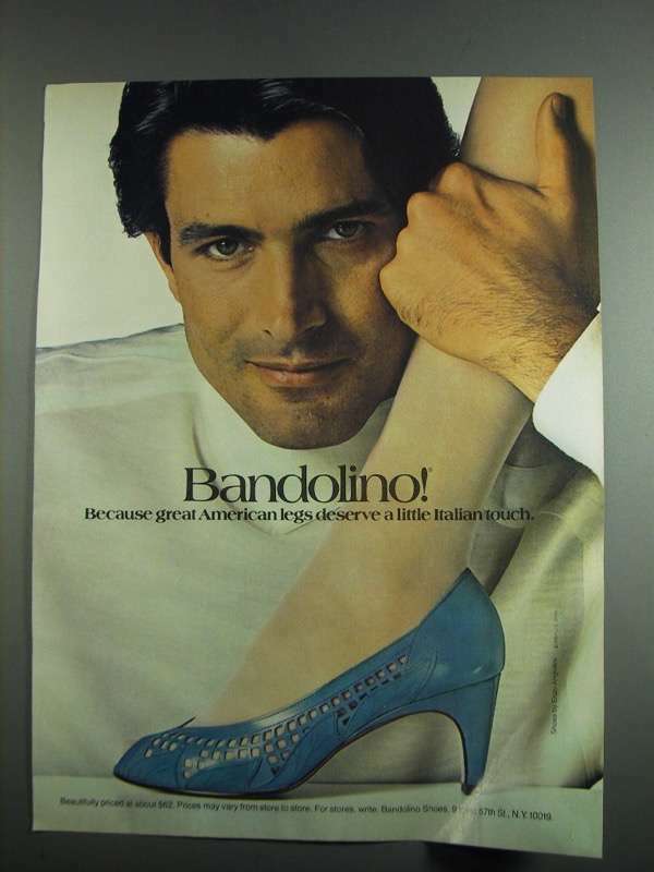 1984 Bandolino Shoes by Enzo Angiolini Ad