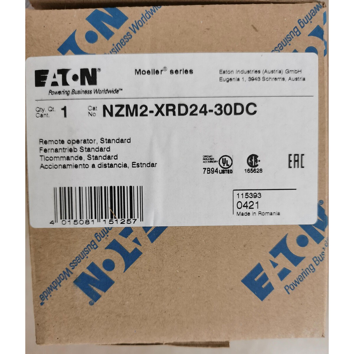 G 1PC New NZM2-XRD24-30DC Circuit Breaker Expedited Shipping | eBay