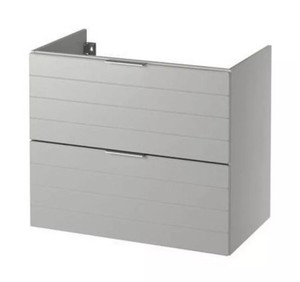 Ikea Godmorgon Sink Cabinet With 2 Drawers Light Gray 31 1 2 X