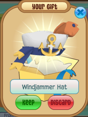 Animal Jam Classic (AJC) | Promo Windjammer Hat (READ DESCRIPTION)