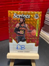 2019-20 Panini Mosaic Scripts Orange #21 DeAndre' Bembry autograph