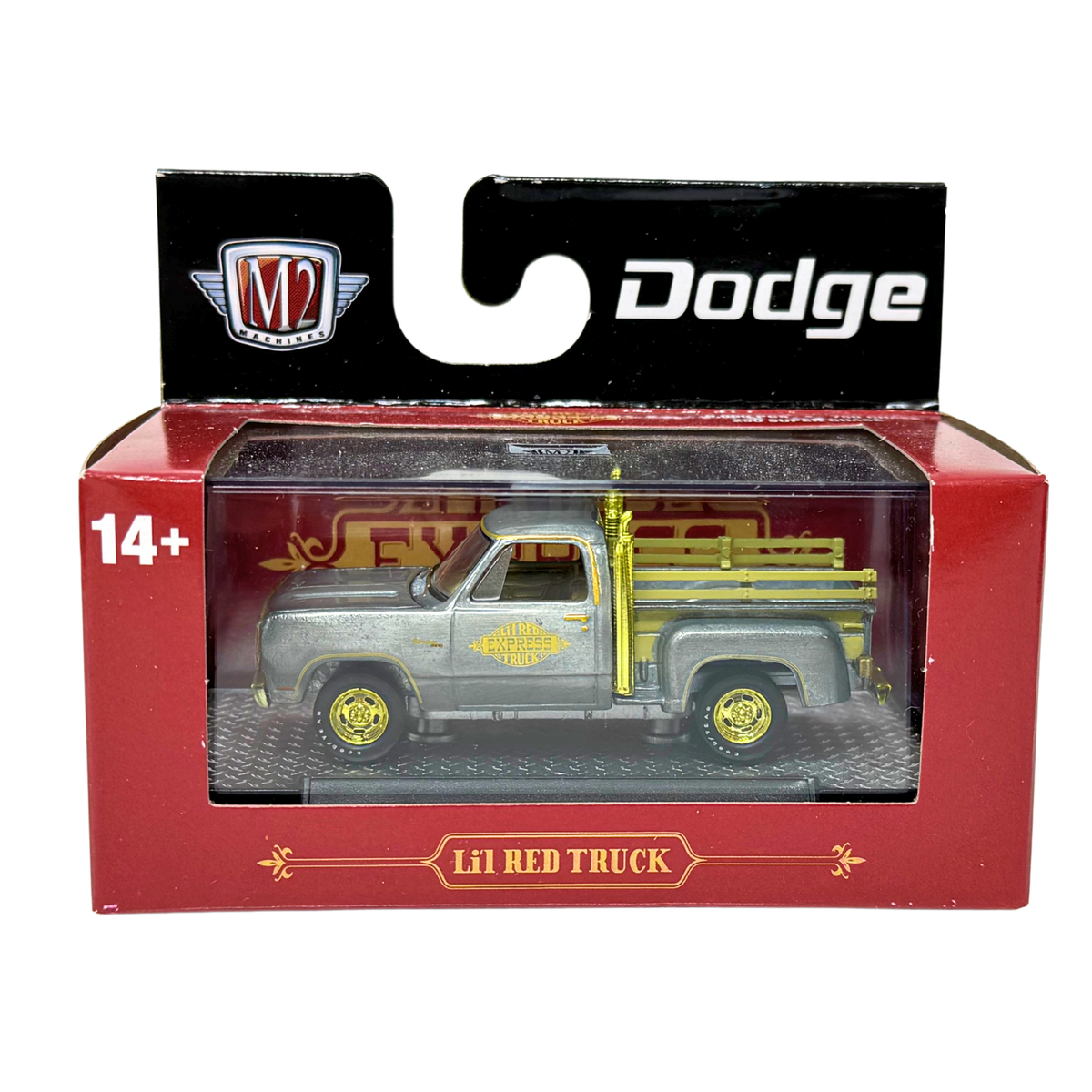 M2 Machines 1978 Dodge Adventurer 150 Li'l Red Express RAW CHASE 1