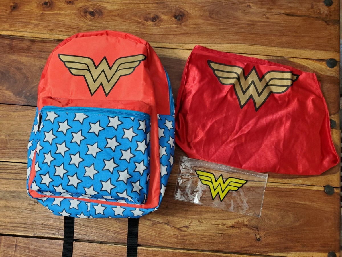 DC Comics - Wonder Woman Removable Cape Backpack | eBay display picture 1