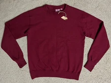 Schott Bros. Perfecto Blank Cotton Pullover Sweatshirt Men's SMALL red