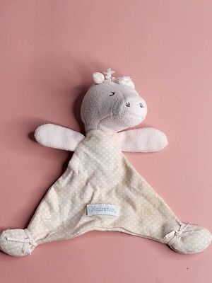Vitamins Sterling Baby Pink Horse Plush Baby Lovey Security Blanket 8