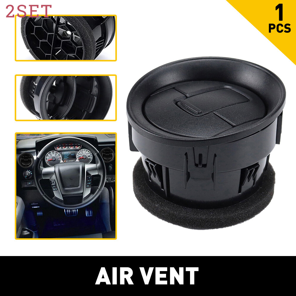 2009-2014 Ford F-Series 2-Set Dash AC Heater Vent Louver 9L3Z19893CA