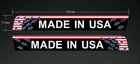 2 x 120mm x 15mm MADE IN USA wing stickers/decals - Printed & Laminated