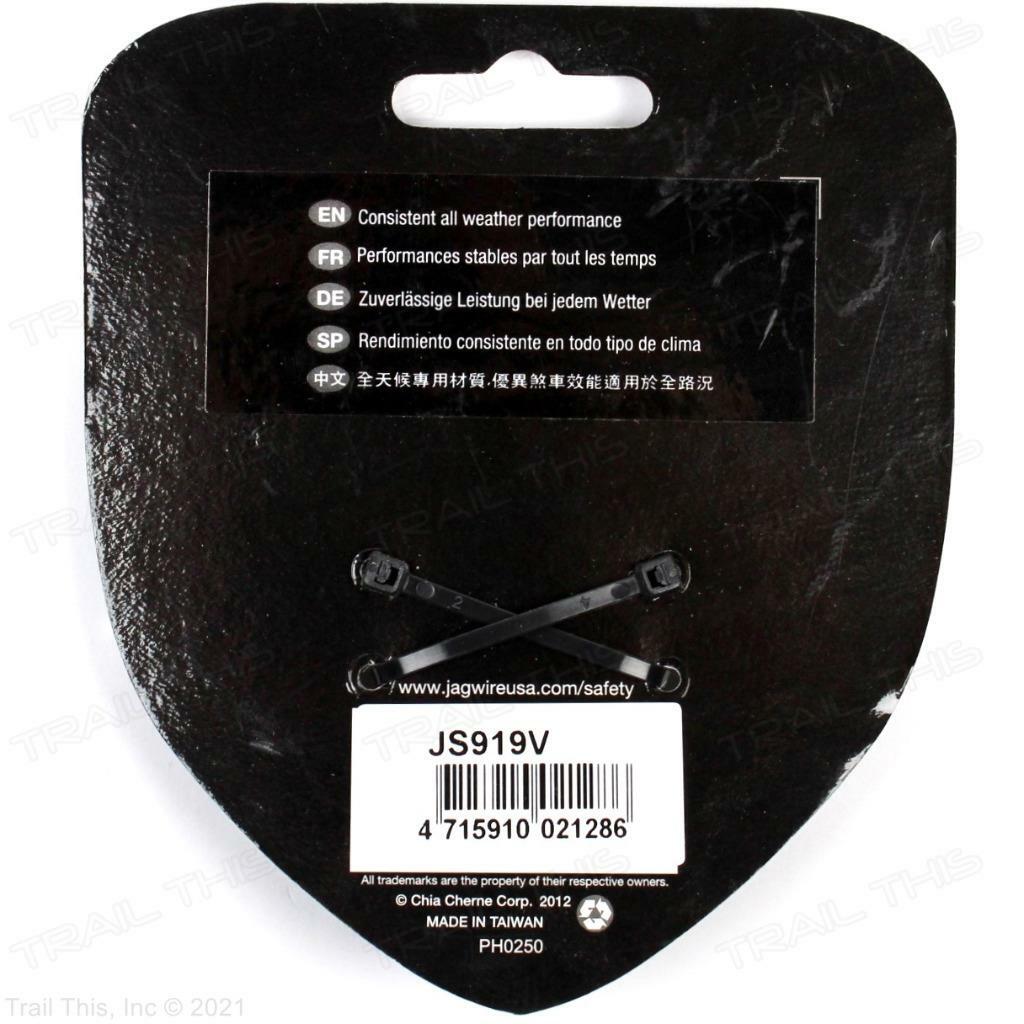Jagwire Mountain Sport Cantilever All Weather Brake Pads MTB Bike - Black