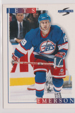 Nelson Emerson Jets Center/Right Wing 1995-96 Score Card # 259 Near-Mint