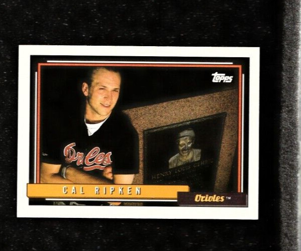 1992 Topps #40 CAL RIPKEN Jr. Baltimore Orioles MINT