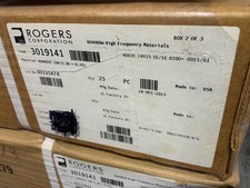 HIGH FREQUANCY MATERIAL ROGERS R04003C for PCB 24X15 PANNEL DK=3.38+- 0.05 /25pk