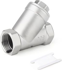 1PCS 304 Stainless Steel 1" NPT Female WYE Y Strainer Mesh Filter Valve CF8 W...