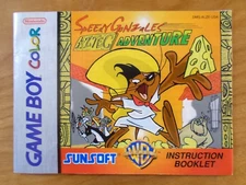 Speedy Gonzales Aztec Adventure Nintendo Game Boy Color Manual Only