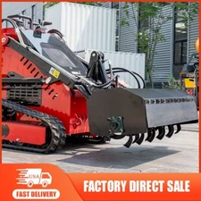 Free Shipping New Condition Mini Skid Steer Loader Rotary Tiller Attachment