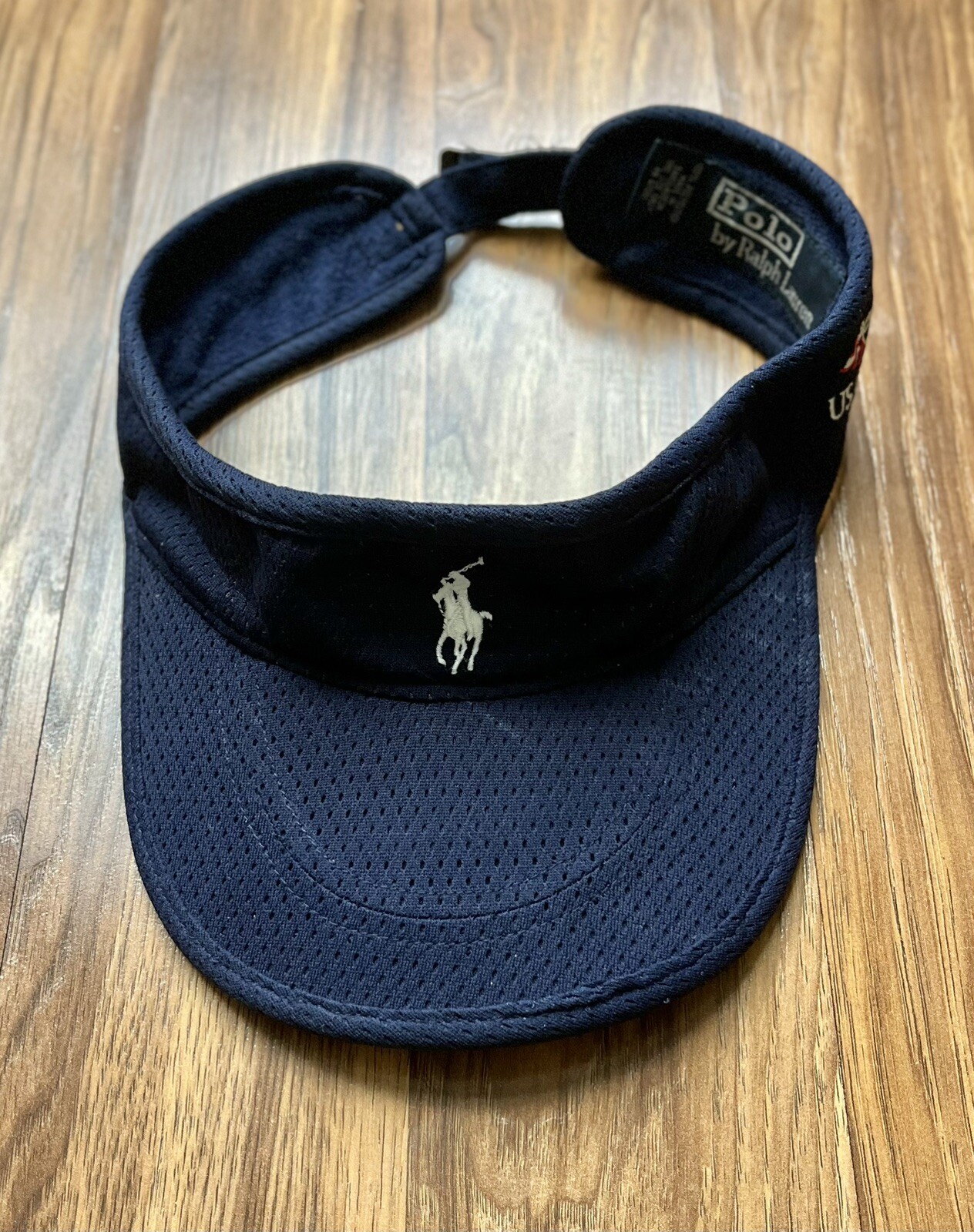 Polo by Ralph Lauren RLX US Open 2006 Tennis Sun Visor Hat adjustable