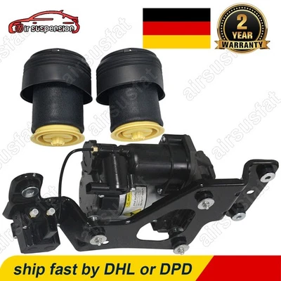 Luftfederung Kompressor+Ventilblock+Federbalg Für BMW X5 E70 X6 E71 E72 2006-14