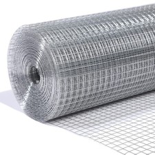 1/2inch Galvanized Hardware Cloth 24" x 100' 19 Gauge Hot-Dip Galvanized Afte...