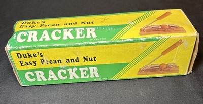Vintage Duke's Easy Pecan and Nut Cracker #100 Heavy Duty New Open Original Box