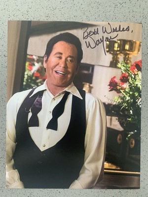 Wayne Newton Autographed 8x10 Photo Mr. Las Vegas Signed In 2020
