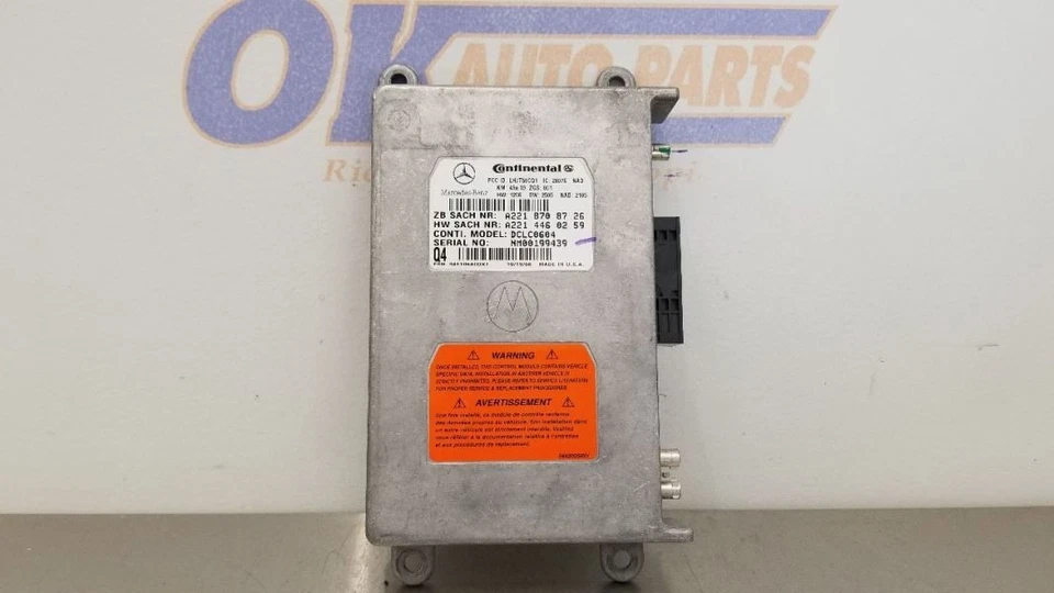 07 MÓDULO CONTROL COMUNICACIÓN MERCEDES BENZ S600 W221 2218708726 Foto 2 de 4