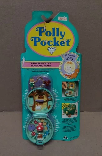 Polly Pocket Princess Polly's Woodland Realm Vintage Compact New BLUEBIRD 1992